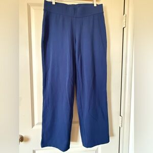 Land’s End Mid Rise Straight Leg Elastic Waist Pull On Pants
